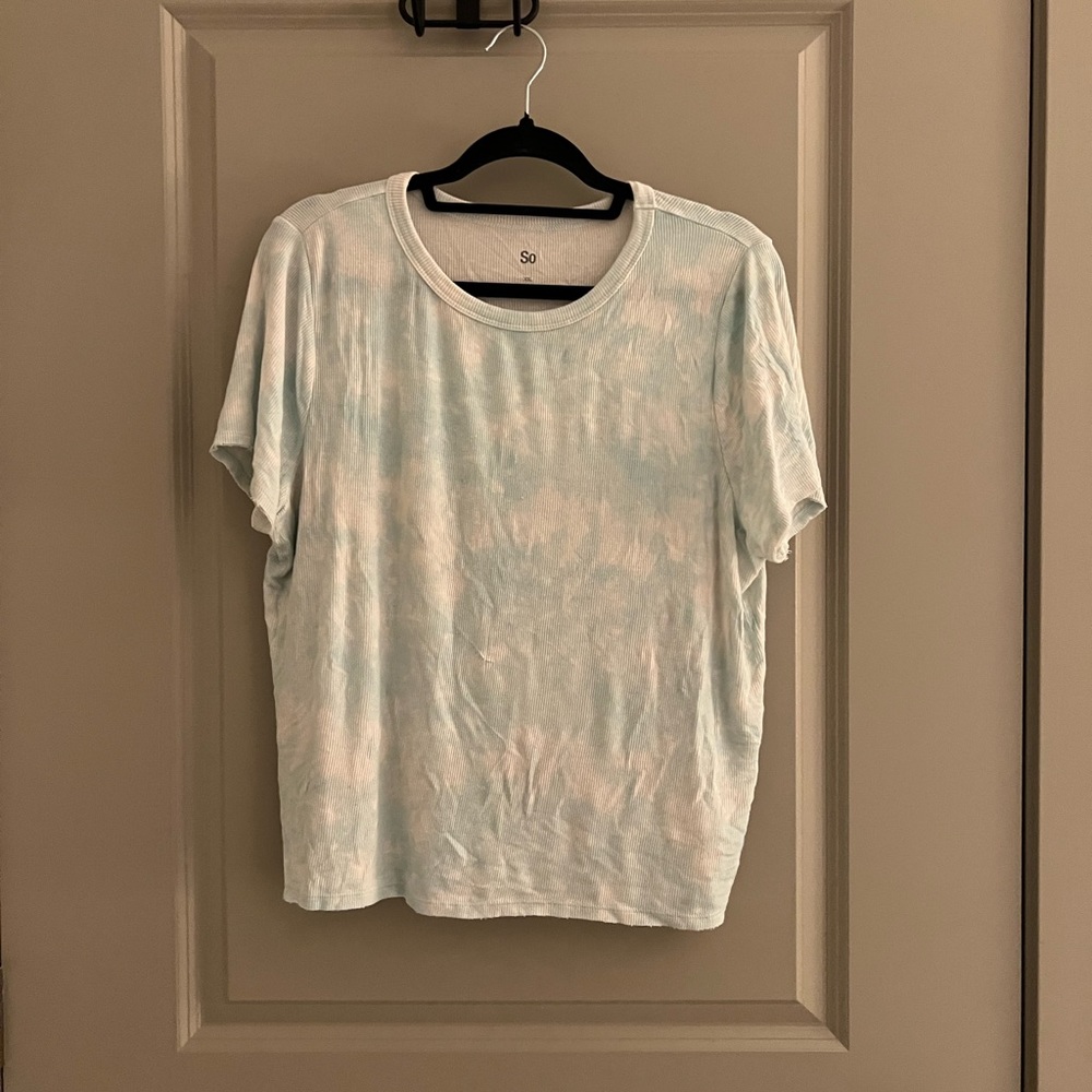 Tie-Dye Ribbed T-shirt